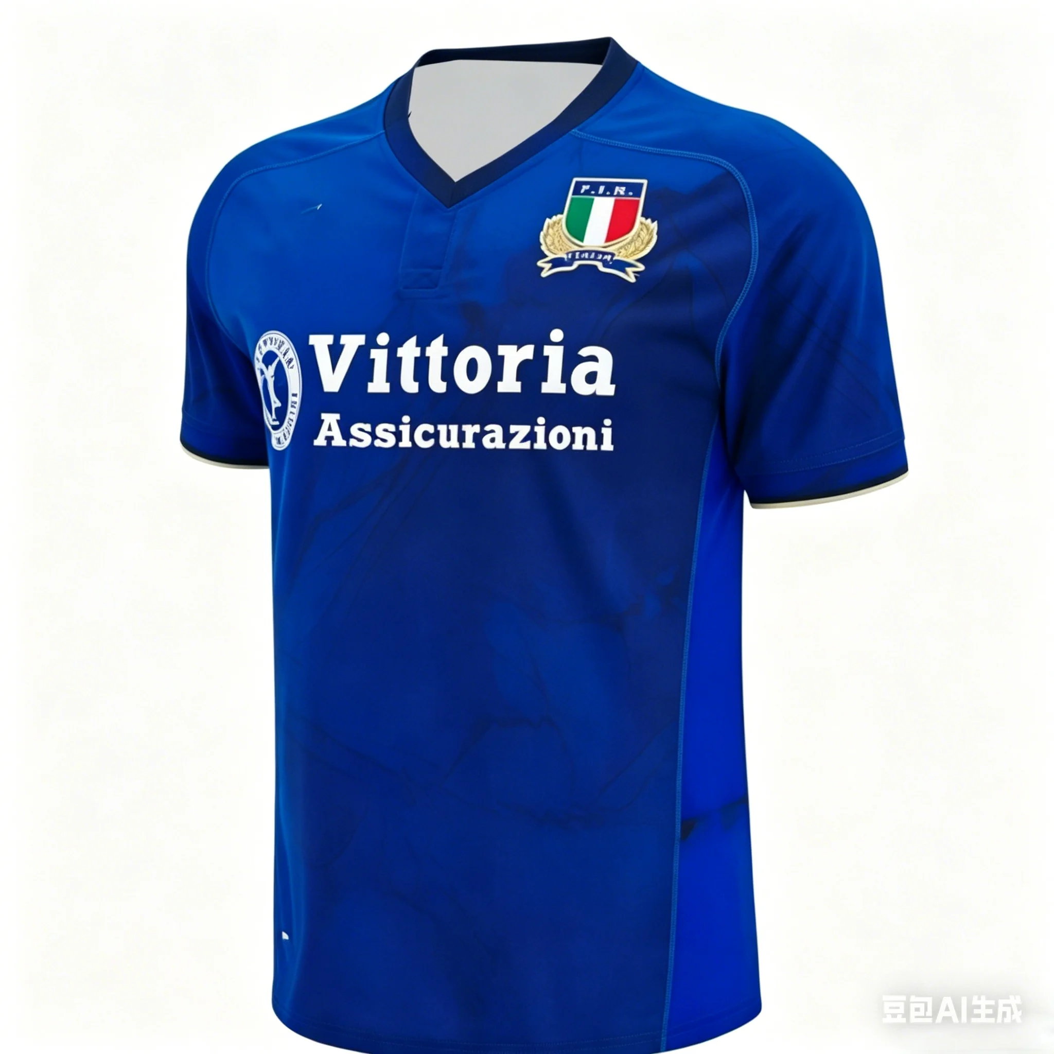 2026 Italienisches Rugby-Trikot T-Shirt Fitness Sport Freizeitkleidung Atmungsaktive und schnelltrocknende Sportbekleidung Kragenoberteil, Übergröße – Detail 5