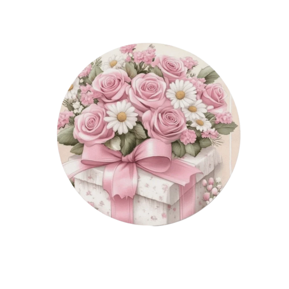 

Heat Insulation Floral Birds Table Placemat Anti-slip Coaster Flower Linen Table Mat Coffee Cup Mats Anti-scald Coffee Cup Mats