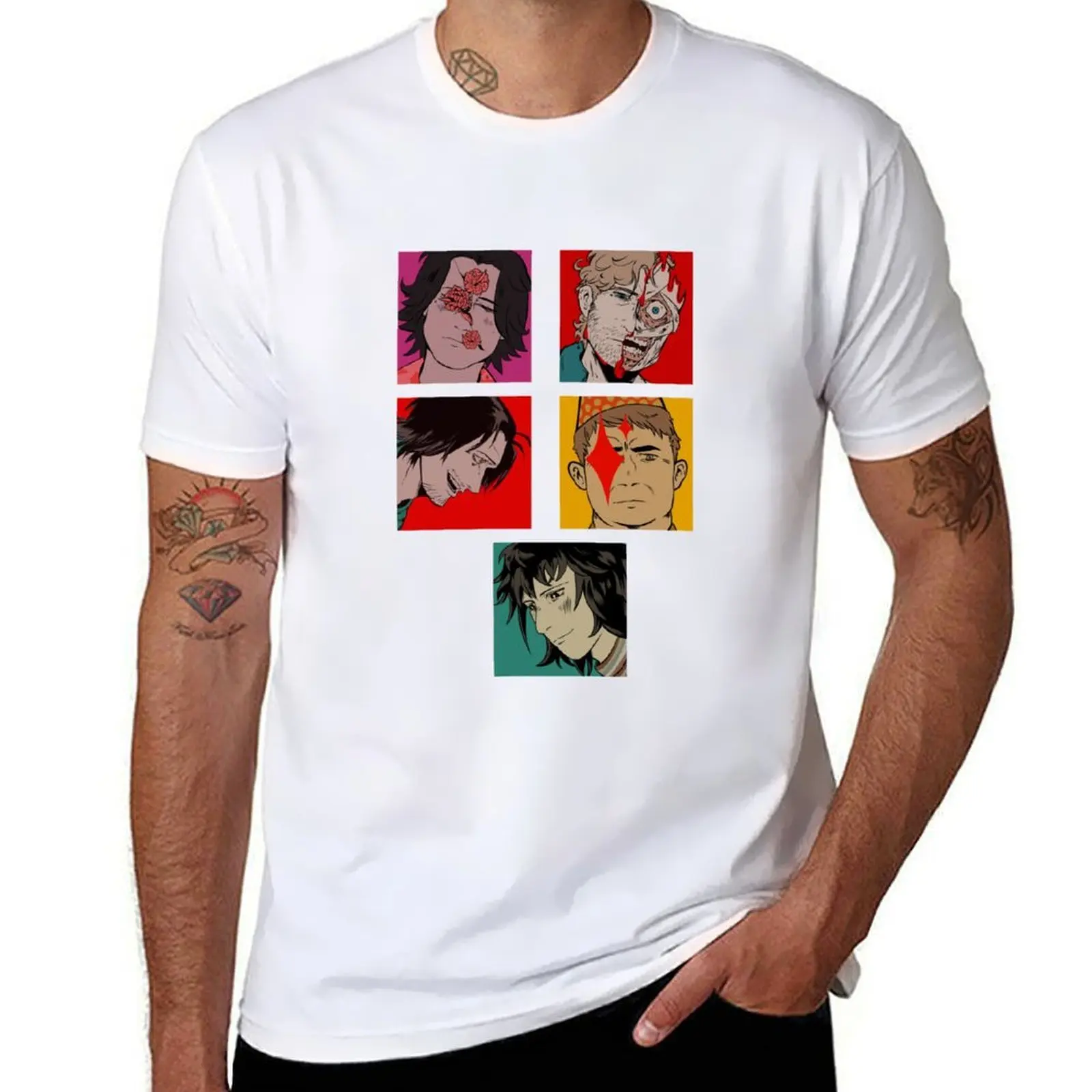 

Tulpar crew Mouthwashing T-Shirt cotton t shirts high quality t shirts for man cotton T-Shirt