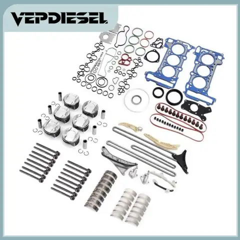 아우디 A6 A8 S4 S5 용 엔진 재건 점검 키트, VW 투아렉, 포르쉐 카이엔 마칸 파나메라, 3.0L TFSI EA839