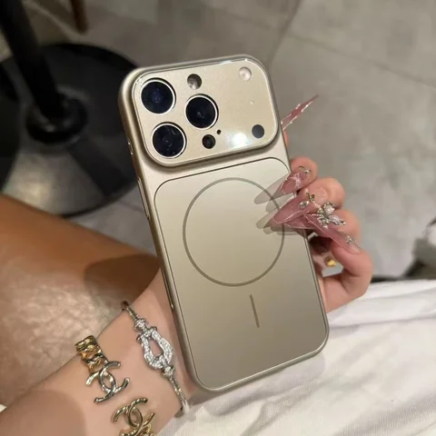 Матовый стеклянный чехол AG для iPhone 13/14/15/16/17 Pro Max с MagSafe — детальный вид товара