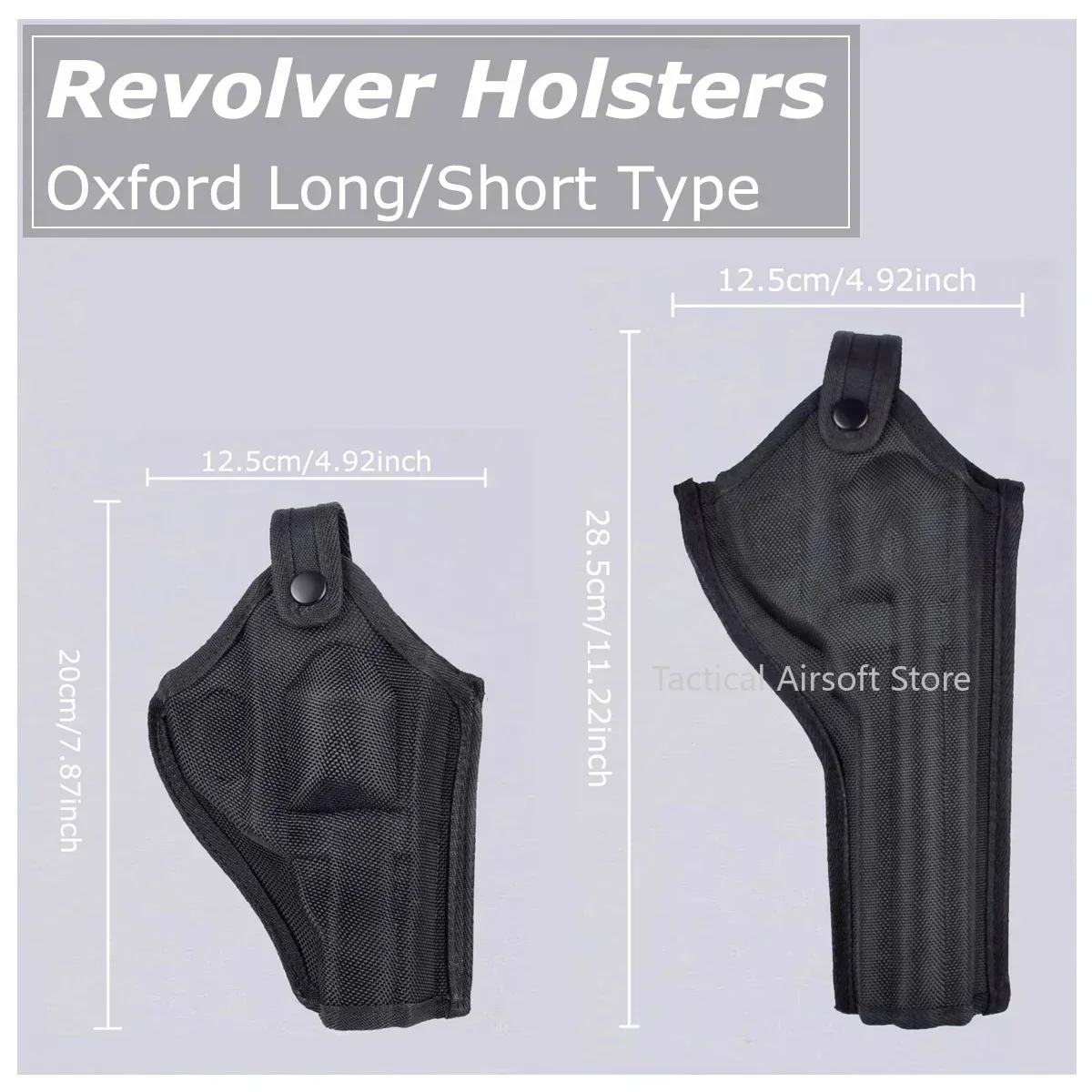 

Tactical Revolver Holster Gun Airsoft Case Pistol Holster Oxford Revolver Duty Long Short Quick Draw Case For Revolver Sleeve