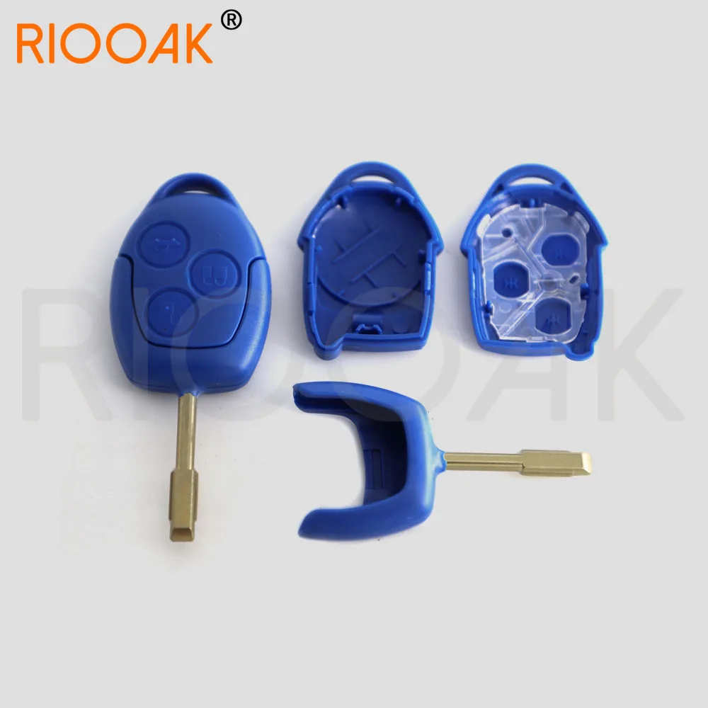 For Ford Transit ford Transit-2006 to 2013 year 433MHz 4D63 Blue Remote Car Key 6C1T15K601AG 6CIT15K601