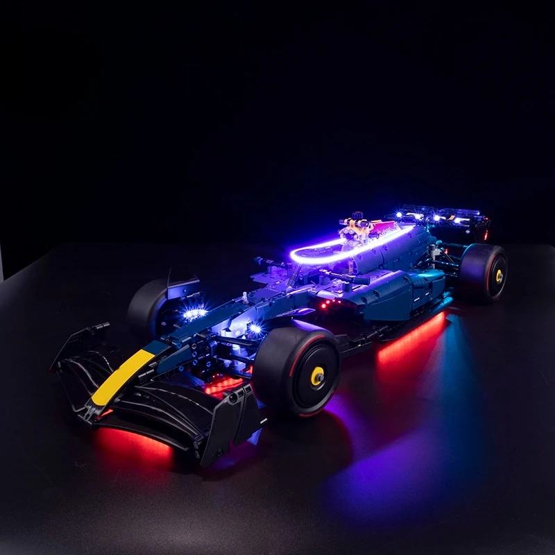 مجموعة إضاءة LED مناسبة لبنات البناء LEGO Technic Oracle Red Bull Racing RB20 F1 Car 42206 (ليست نموذج الطوب) #5