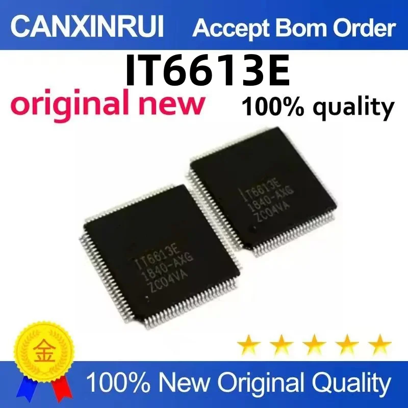 

IT6613 IT6613E QFP100 Pin SMD Transmitter Chip New Imported Hot Sale Quality Assurance