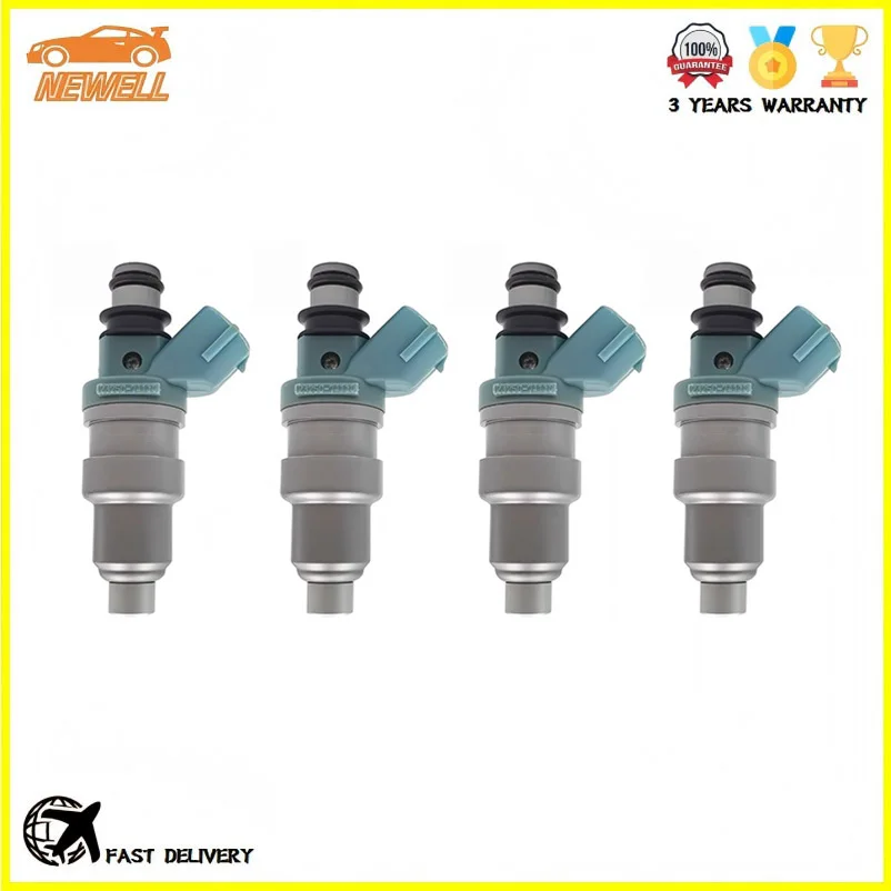 

4pcs 23209-74110 23250-74110 Fuel Injector For TOYOTA JP MARK 2 88~95 CHASER 88~92 CRESTA 88~92 1.8L 4SFE