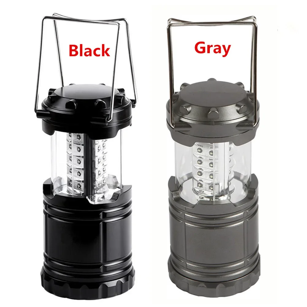30LED Tent Lamp Waterproof Camping Light Power by 3*AA Battery Emergency Light Portable Lantern Working Lighting Flashlight