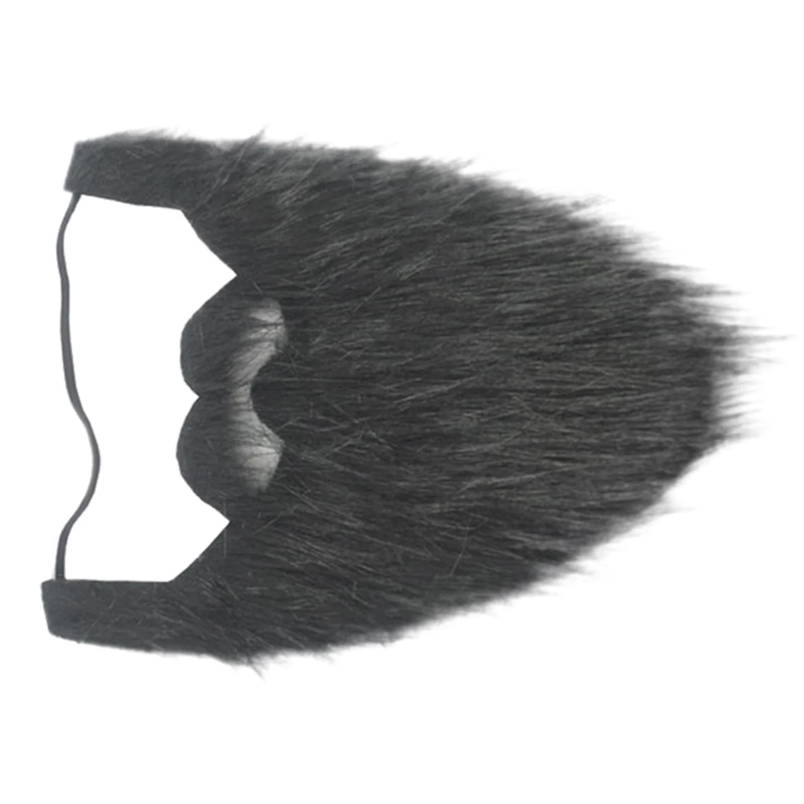 

Большая тканевая борода ручной работы, вязаные крючком усы, самоклеящаяся борода для косплея для Хэллоуина, фестиваля, вечеринки, имитация накладных бороды