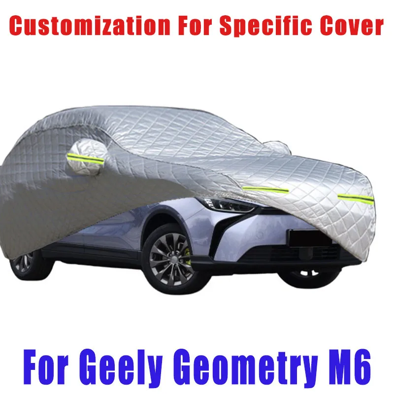 

For Geely Geometry M6 Hail prevention cover auto rain protection, scratch protection, paint peeling protection