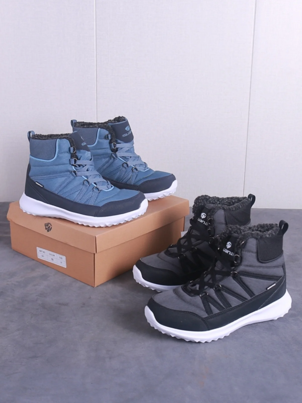 

Сверхлегкие меховые зимние ботинки Thiened, водонепроницаемые, нескользящие, уличные зимние теплые женские ботинки Sports oes, морозостойкие 25