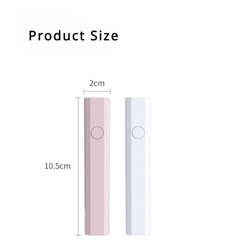 ポータブルハンドヘルドミニネイルランプジェルポリッシュ用クイックドライ懐中電灯ペン USB ネイルドライヤーマシン UV LED ネイルランプ