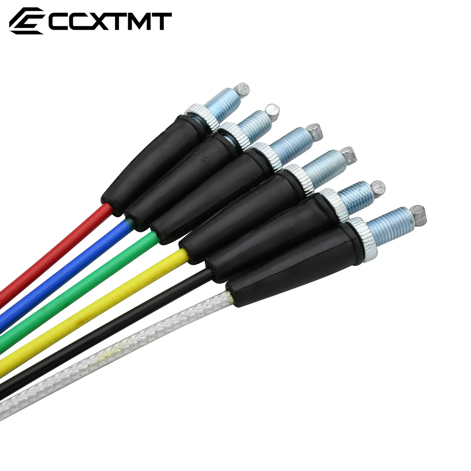 Motorcycle Universal Accelerator 990mm 1090mm Straight Connection Throttle Cable For Yamaha Kawasaki KTM Honda Suzuki Dirt Bike