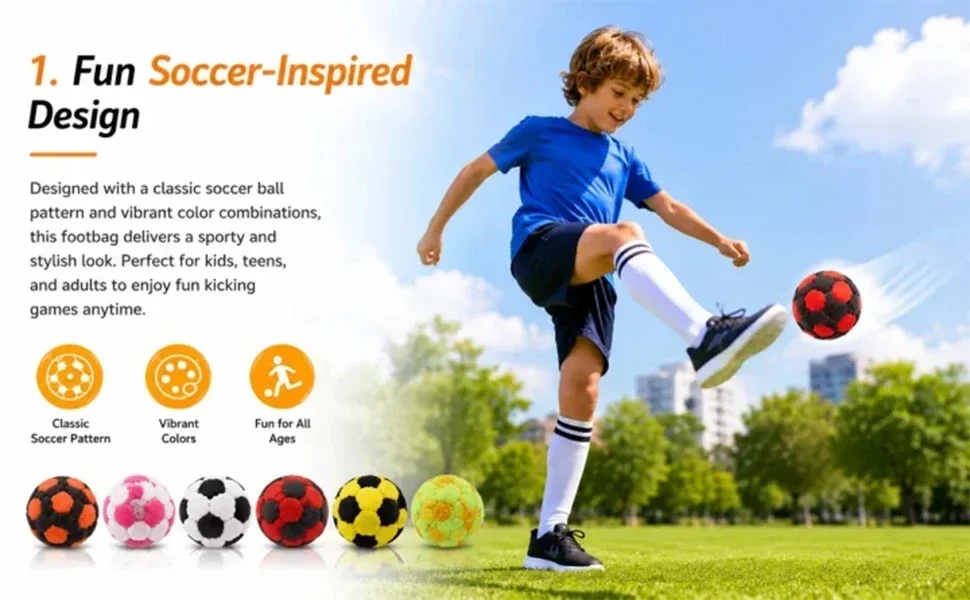 Fun Soccer-Inspired Design