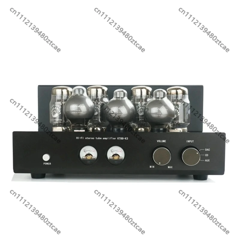 High Power KT88 Vacuum Tube Amplifier Class A HIFI Electronic Tube Power Amp 45W*2 Stereo Audiophile Desktop Audio Amplifier