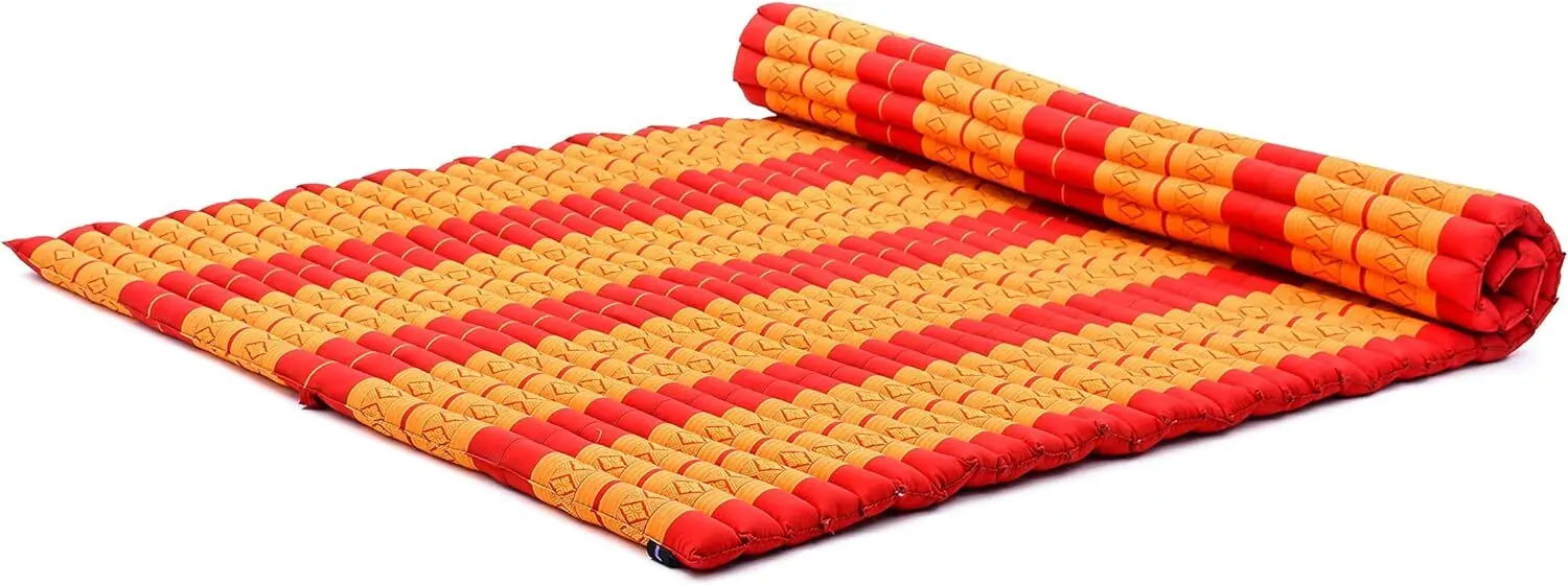 

Foldable Floor Mattress - Japanese Roll Up Futon -Trifold Tatami Mat- Guest Floor Bed - Camping Mattress 75 x 57 inches.