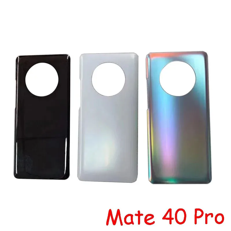 For Huawei Mate 40 Pro Battery Cover Glass Back Case Door Mate40 pro NOH-NX9 NOH-AN00 Rear Housing + Lens + Stickers