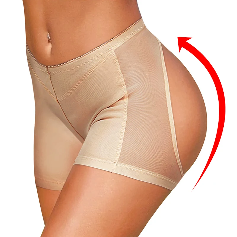 Butt Lifter Panties Shapewear for Women Tummy Control Booty Underwear Hip Enhancer Body Shaper Sexy Mesh Underpants Ass Corset