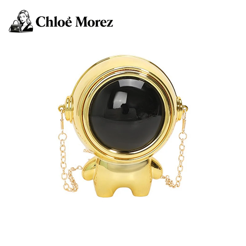 

Adorable Astronaut Crossbody Bag Fun Novelty Acrylic Shoulder Purse for Women