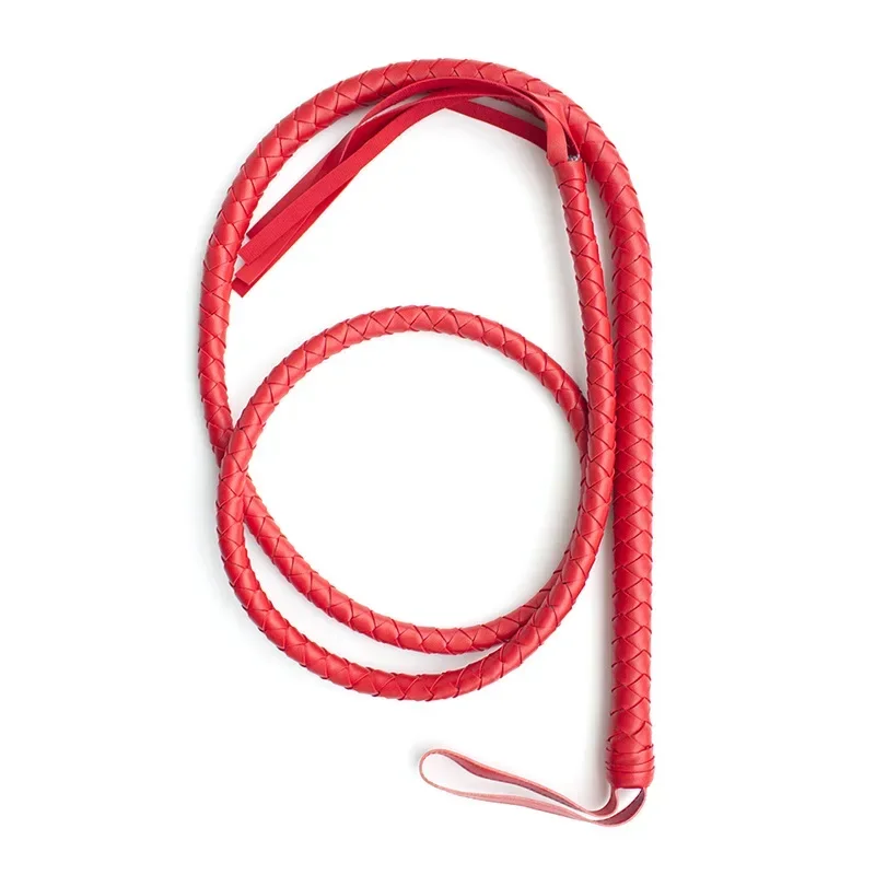 New Black Horse Whip Red Pink