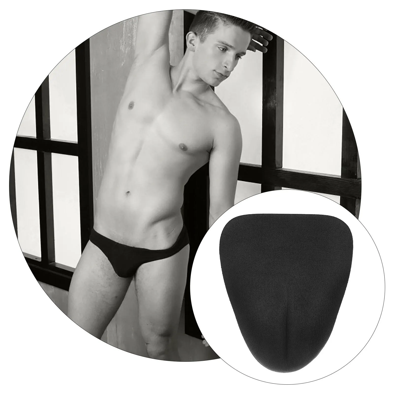 Insert Pad Breathable Sponge Underwear Insert Panty Pad Conceal Male Features Natural Feminine Look