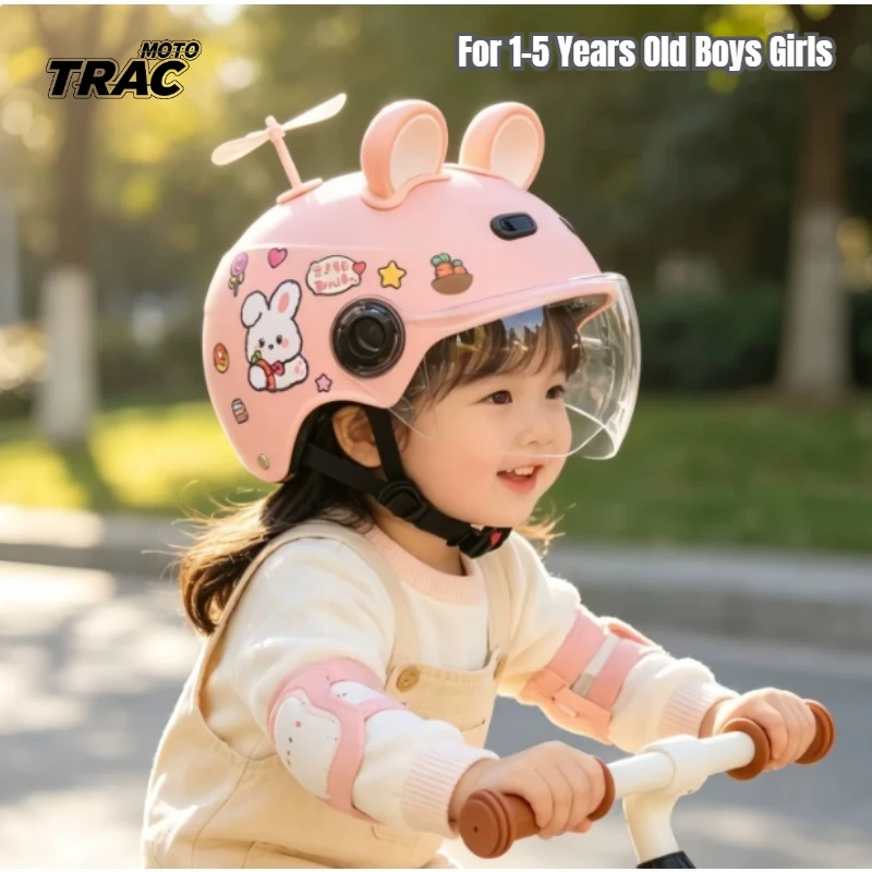 Hot For 1-5 Years Old Boys Girls Electric Vehicle Child Safety Helmet Ear Protection Unisex Design National Standard 어린이 헬멧