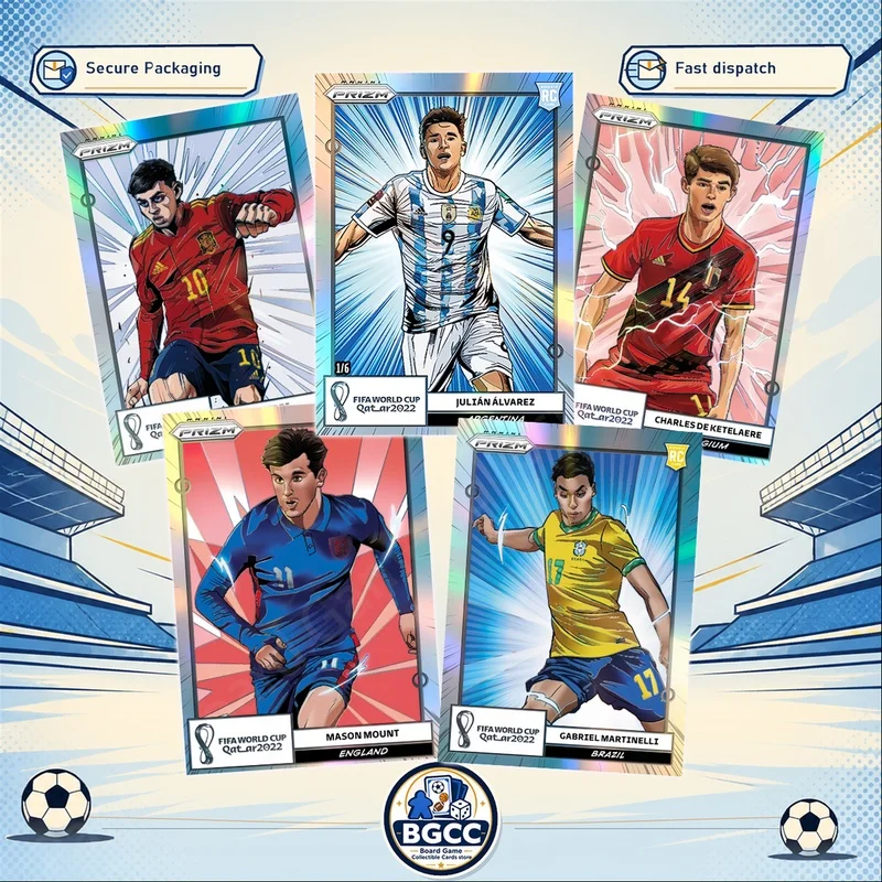 DIY Panini Homemade Football collection card International Yamal Messi Pedri Neymar Ronaldo Manga series