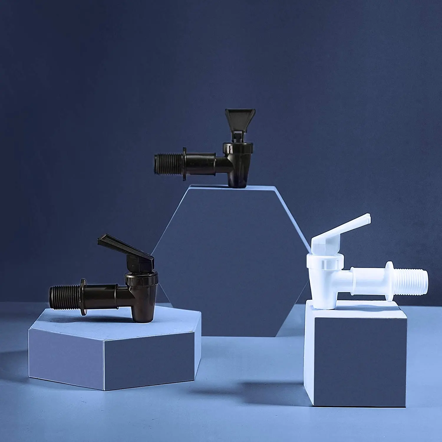 4 Sets Ersatz-Kühler für Wasserhahn, Wasserflasche, Krug, Spender, Wasserhahn, Zapfhahn, Auslauf, Wasser, Getränkehebel, Ausgießspenderventil