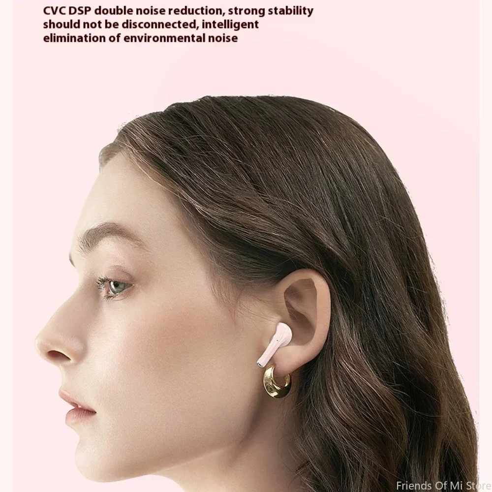 سماعات Xiaomi TWS سماعات بلوتوث مقاومة للماء مع صوت ستيريو HiFi للرياضة والاستخدام اليومي مع ميكروفون سماعات أذن صغيرة