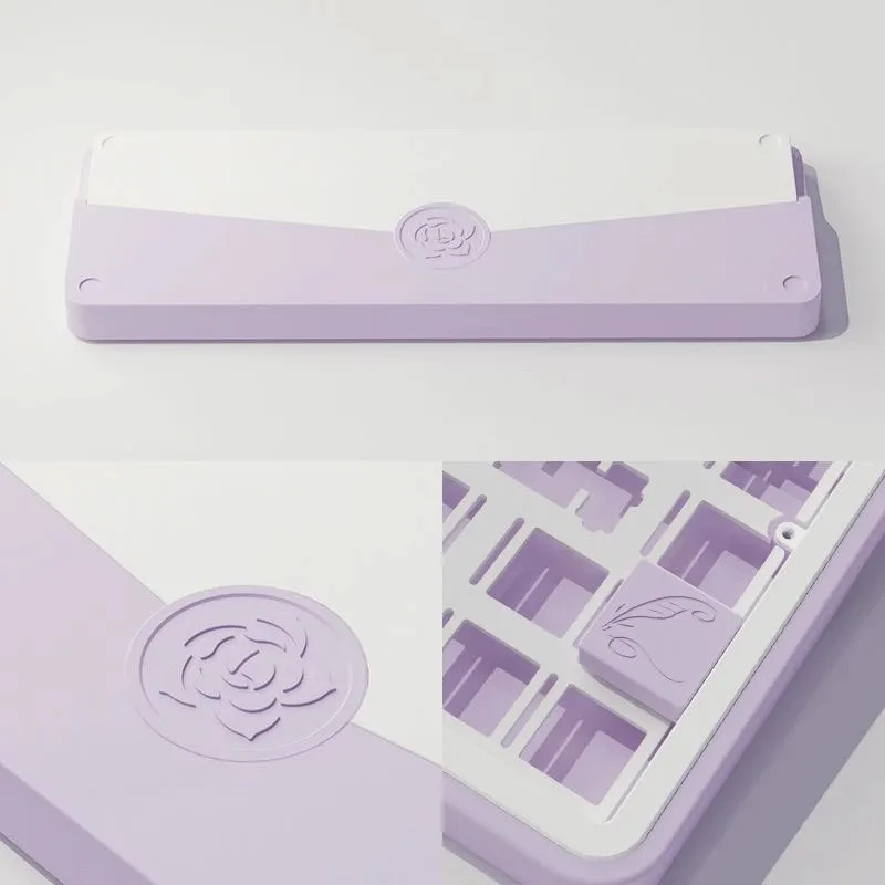 Love Letter Series Mechanical Keyboard Kit Custom Aluminum Alloy Shell Tri-mode Hot Plugging Wireless/wired FR4 Keyboard Kit