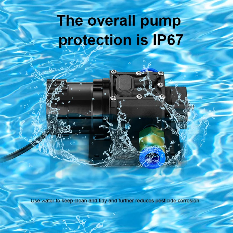 Hobbywing Original One-Piece Brushless Water Pump 8L/5L Agricultural Drons Stable and Durable Long Service Life 500h IP67