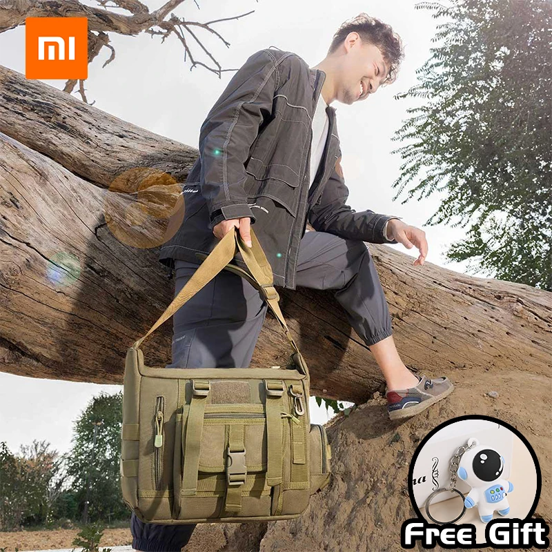 

Xiaomi TANJIEZHE Tactical Single Backpack Men's A4 Document Molle Messenger Bag Super Durable and Waterproof Sports Bags Man