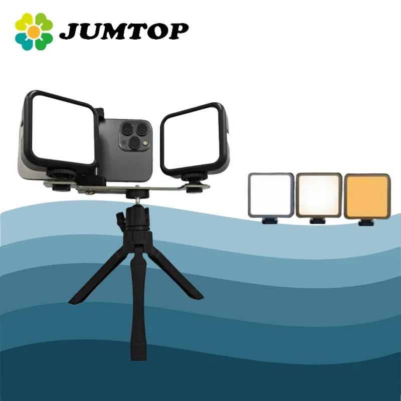 

JUMTOP Dental LED Lights for Oral Cavity Filling, Professional Dentist Mobile Camera Illumination for Oral Photography