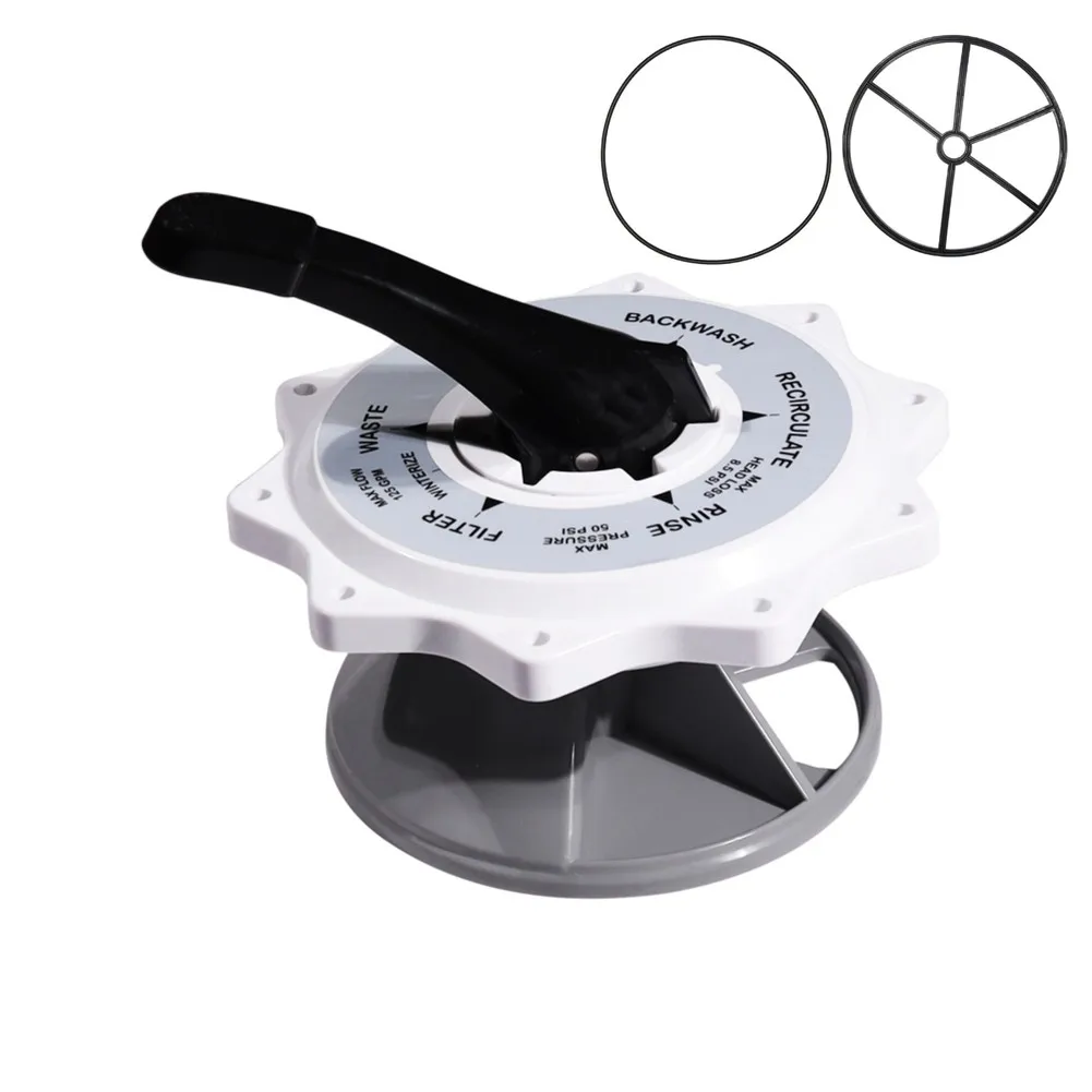 2 inch For Pentair Multiport Valve Assembly Kit 270067 with Replacement O Ring 271151 and 5 Spoke Washer 271148