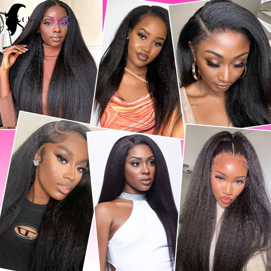 Pacotes retos perversos do cabelo para mulheres negras, extensões brasileiras do cabelo, Yaki natural, cabelo humano de 100%, 22 em, 24 em, 26 em