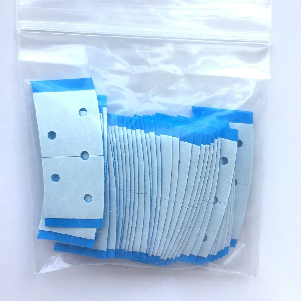 Hair System Tape Bonding Toupee Hairpiece Hair Extensions Tape Adhesive Glue Strips Wig Tape Double Sided Shape C Contour