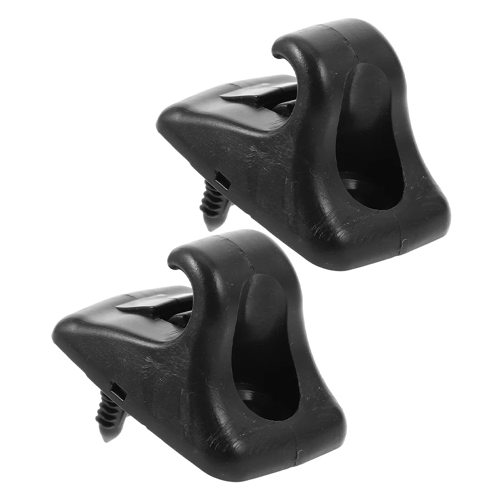 2 Stuks Zonneklep Clips Plastic Ondersteuning Retainer Verstelbare Hoek voor Auto-interieur Zonneklep Reparatie Vervanging Accessoires