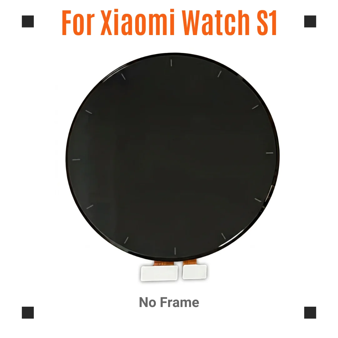 Für Xiaomi Watch S1 LCD-Bildschirm Display Touch-Digitizer Ersatz AMOLED Komplette Baugruppe – Detail 1