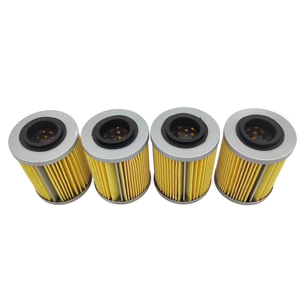 4 pçs filtro de óleo da motocicleta para cf moto cf500 400 500cc cforce zforce 800cc cf800 x8 atv utv peças 0800- 011300 -0004