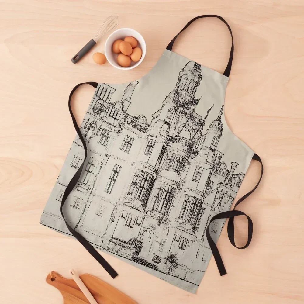 

Фартук Harlaxton Sand для дома и кухни, рабочие халаты для женщин, фартук для уборки