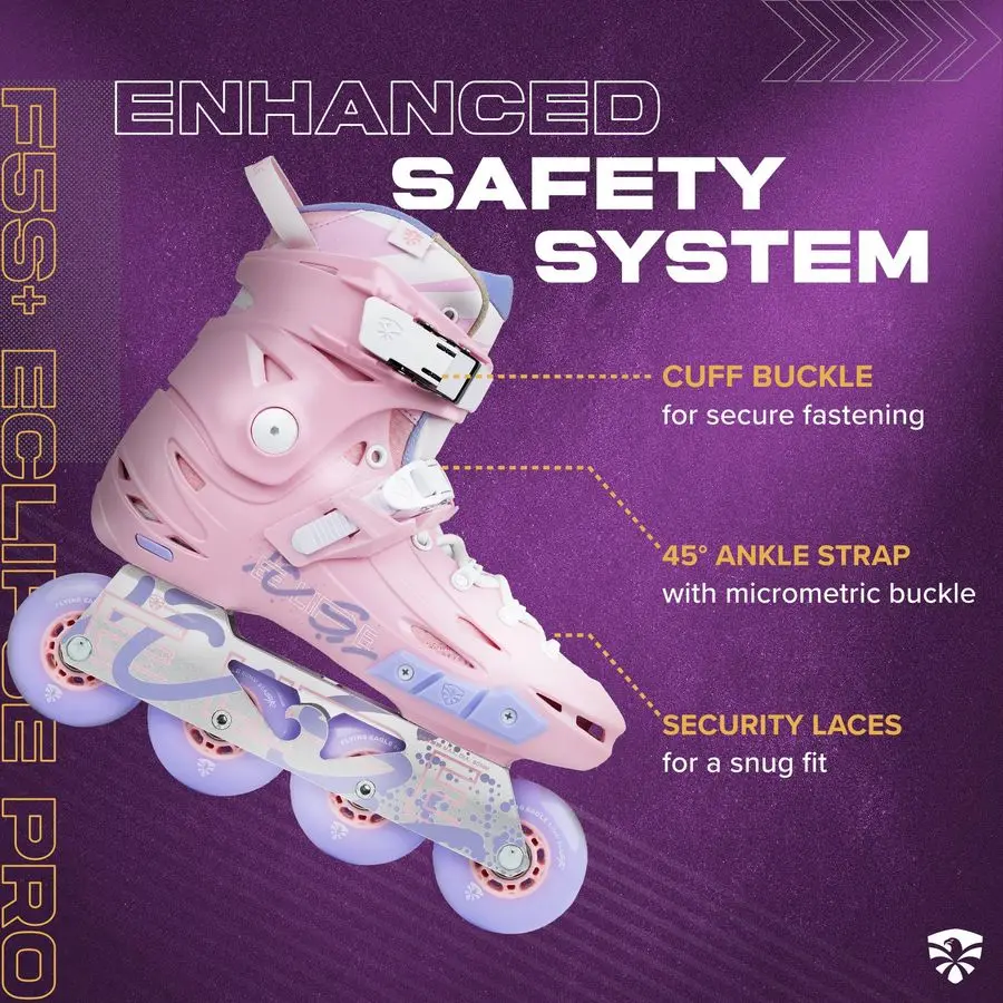 FS5 الكسوف برو الكبار حذاء تزلج بعجلات Slalom Skate، Freeskates، في الهواء الطلق الحضرية حذاء تزلج بعجلات النساء أمبير الرجال، التزلج في الهواء الطلق Ro #3