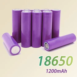 New Original 18650 Lithium-ion Battery Pack Rechargeable Battery 3.6V INR18650 20A Discharge Current Suitable for Flashlights