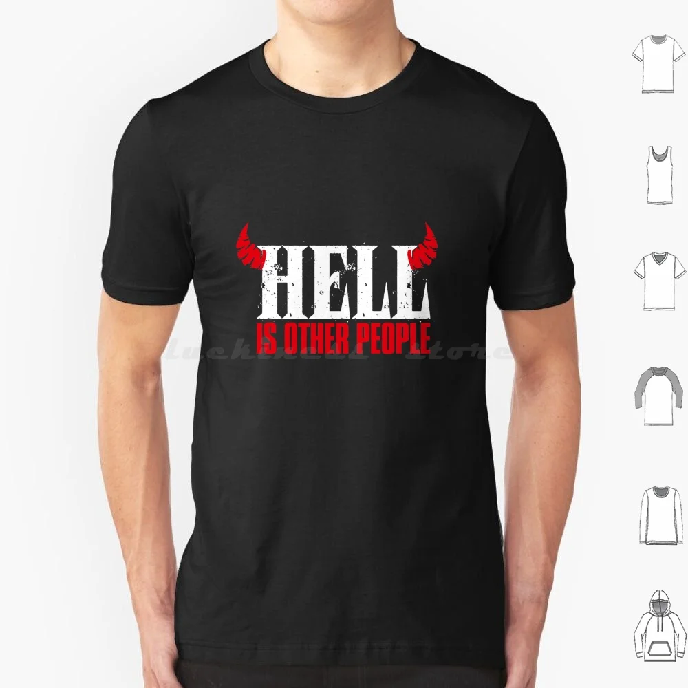 Sartre-Hell est d'autres personnes-philosophie cadeau t-shirt hommes femmes enfants 6xl Sartre enfer personnes philosophie libérale philosophie
