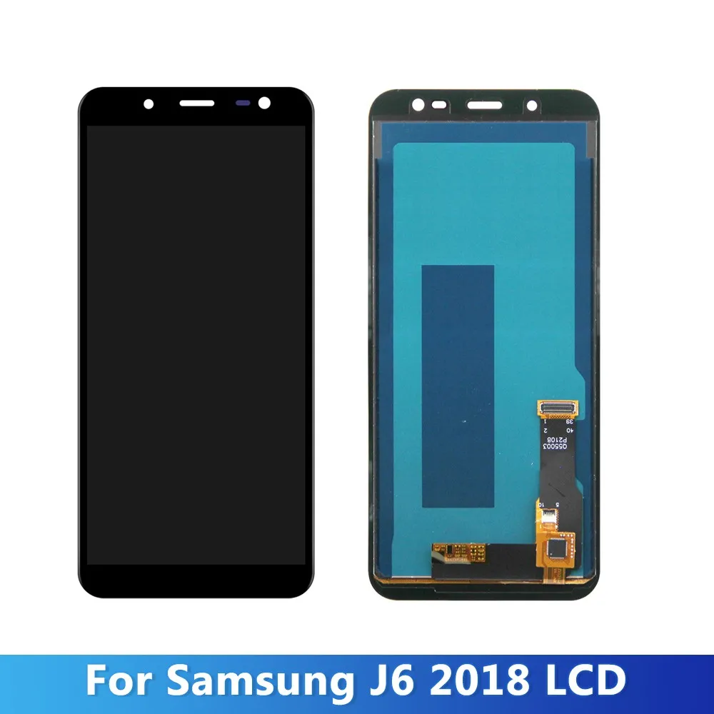 Incell j6 2018 j600 lcd para samsung galaxy j6 2018 j600 display lcd digital de toque digitador da tela substituição