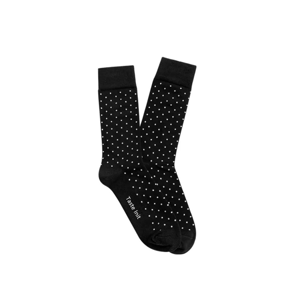 

Sports Fuzzy Athletic Crew Dress Business Sock Men Gentleman Solid Polka Dot mid-calf long-staple Cotton Men all-season B7W250