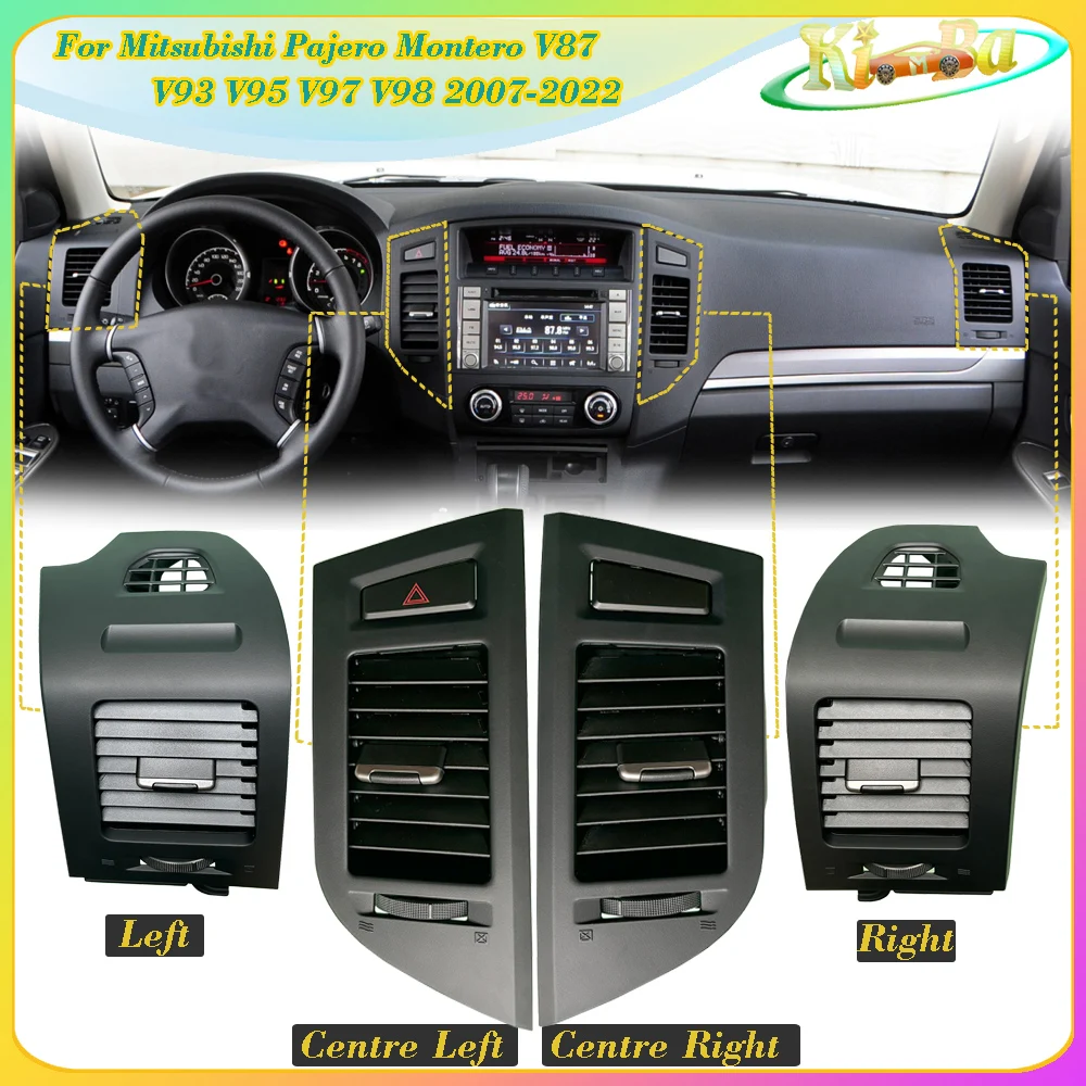 

KIMBA Car Dashboard AC Air Conditioning Vent Outlet For Mitsubishi Pajero Montero V87 V93 V95 V97 V98 2007-2022