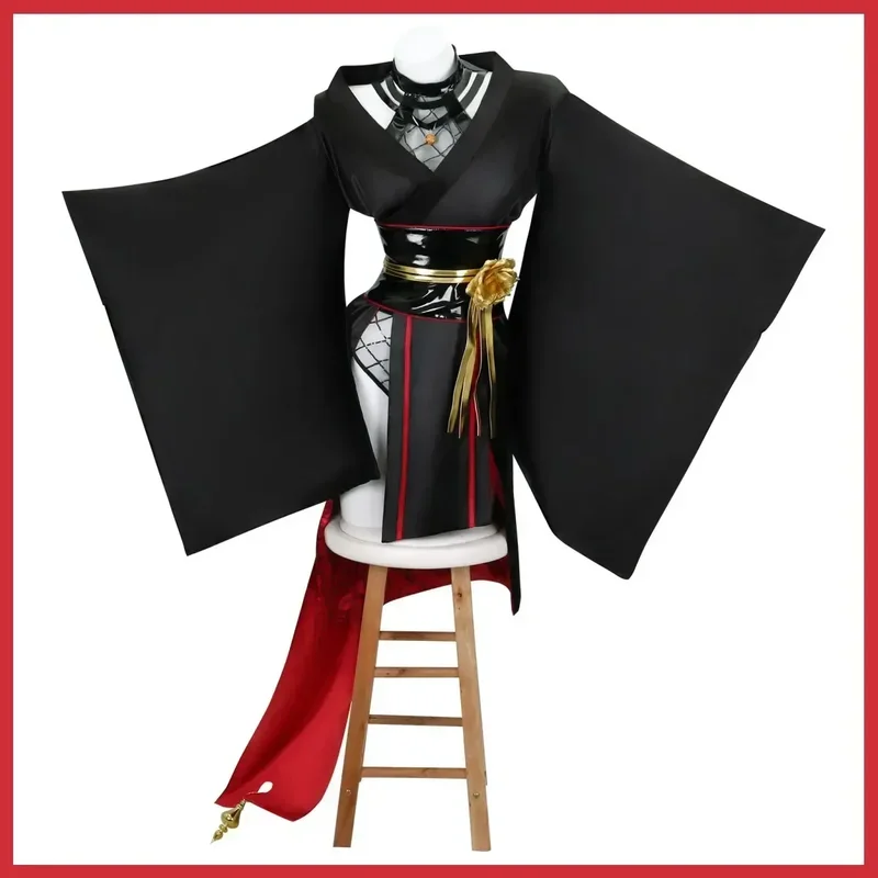 FC6Anime SPY×FAMILY Yor Forger Yor Briar Cosplay Costume Thorn Princess Wig Black Ninja Kimono Cloak Shorts Woman Sexy Part@FC8！