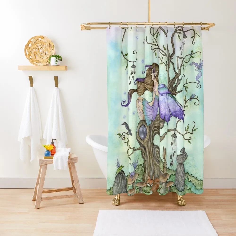 

Занавеска для душа с колокольчиками для ванной комнаты, роскошная ванная комната для ванной комнаты, занавеска для душа