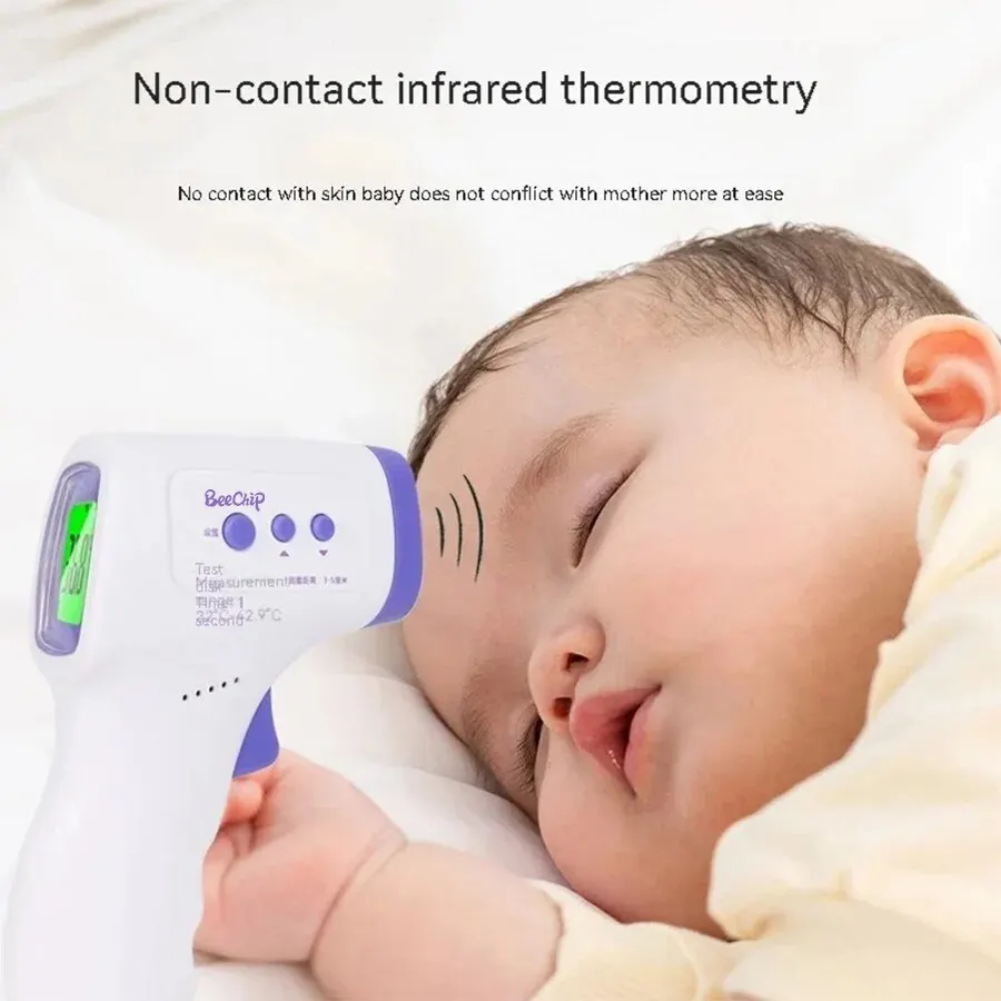 Non-Contact High-Precision Thermometer Handheld Smart Forehead Temperature Gun Family Health Care Temperature Measurement