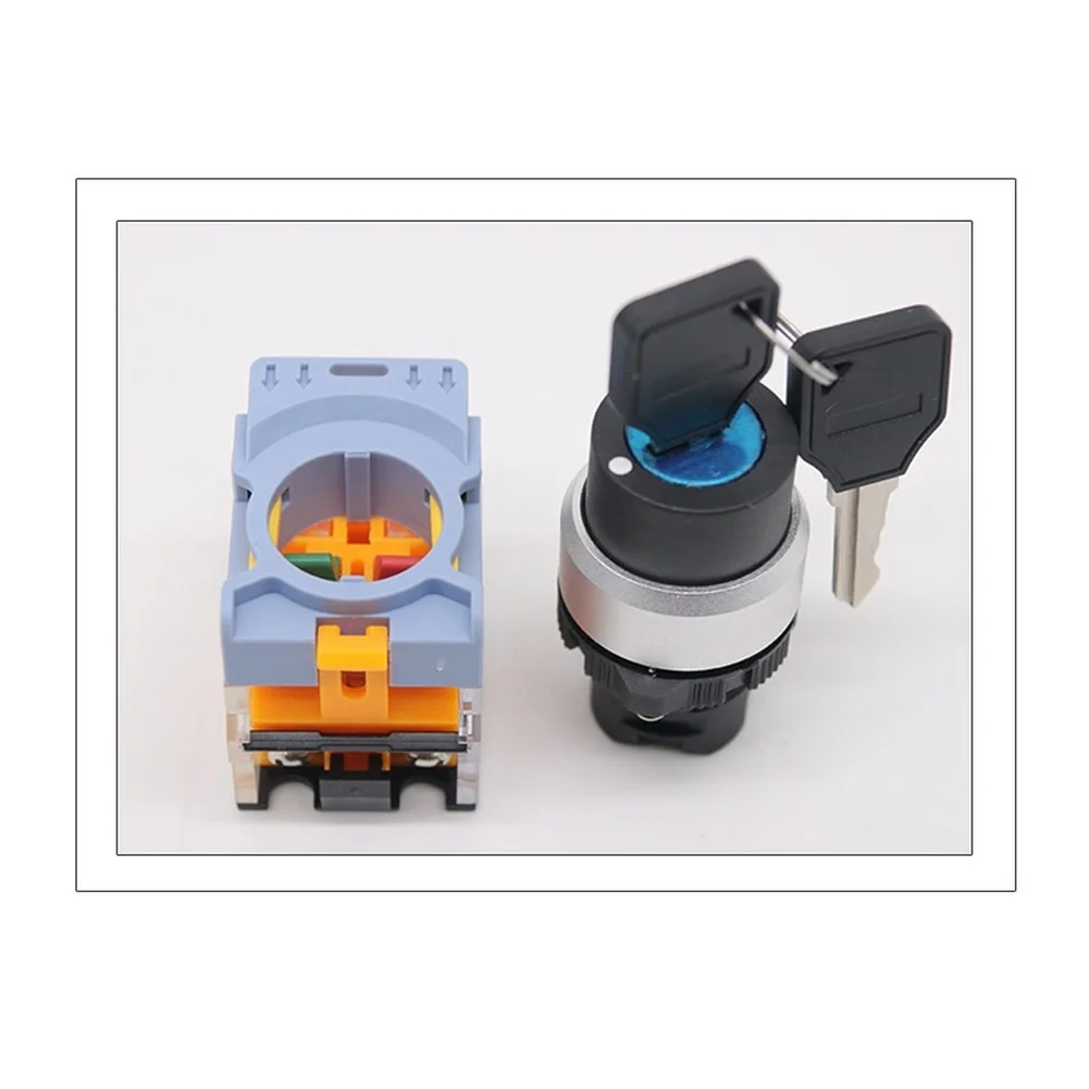 LA155B 11Y/2 Rotary Key Switch for Integration into Factory Equipment and Industrial Instrumentation Interfaces