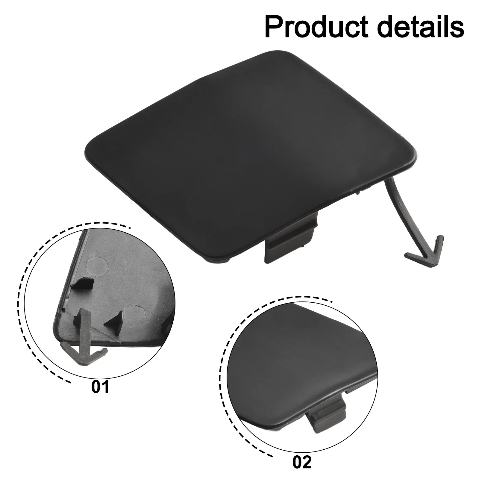 52127-52925 Front Bumper Tow Hook Eye Cap Cover For Toyota For Yaris 2009-2011 Replacemetn Car Exterior Parts